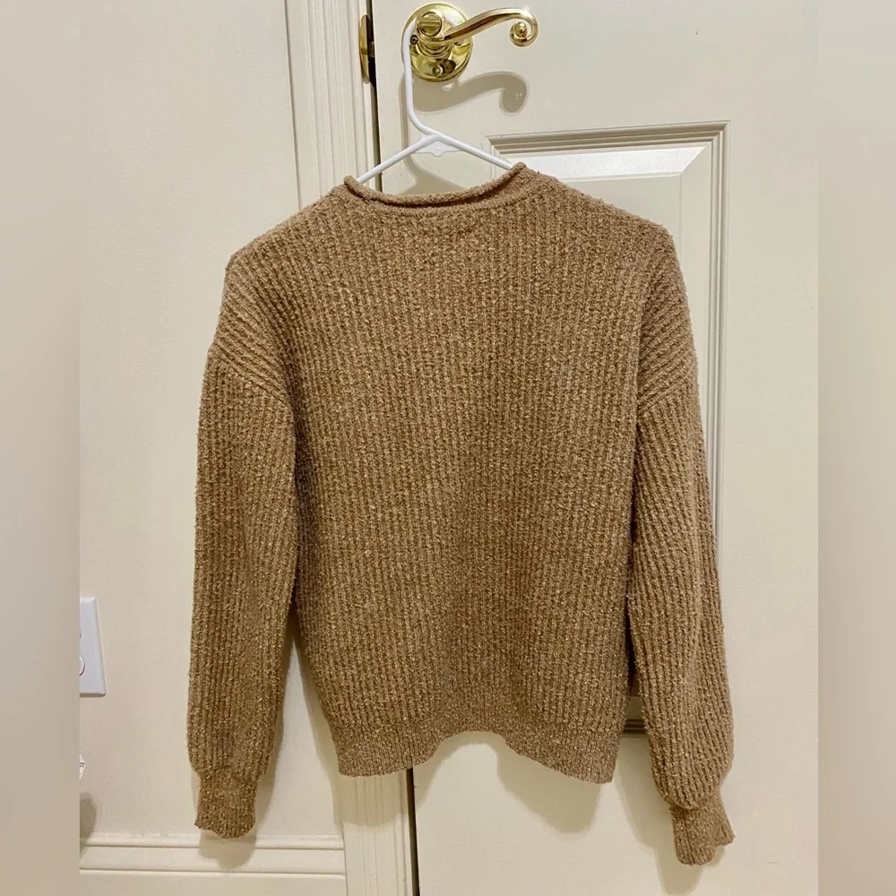 The Seawool® Crewneck Sweater in Brown - Picture 3 of 4